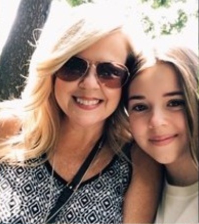 Haley with her mother, Cindy Gresham